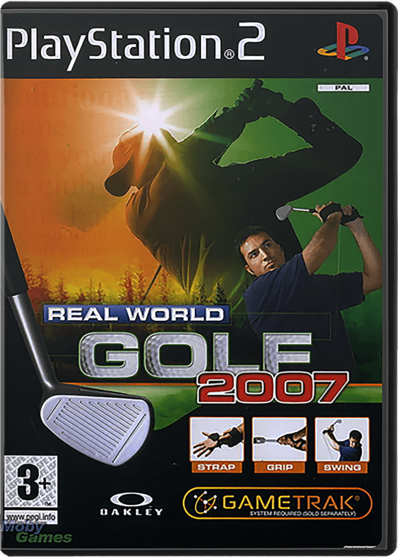 Real World Golf 2007 box art for Playstation 2